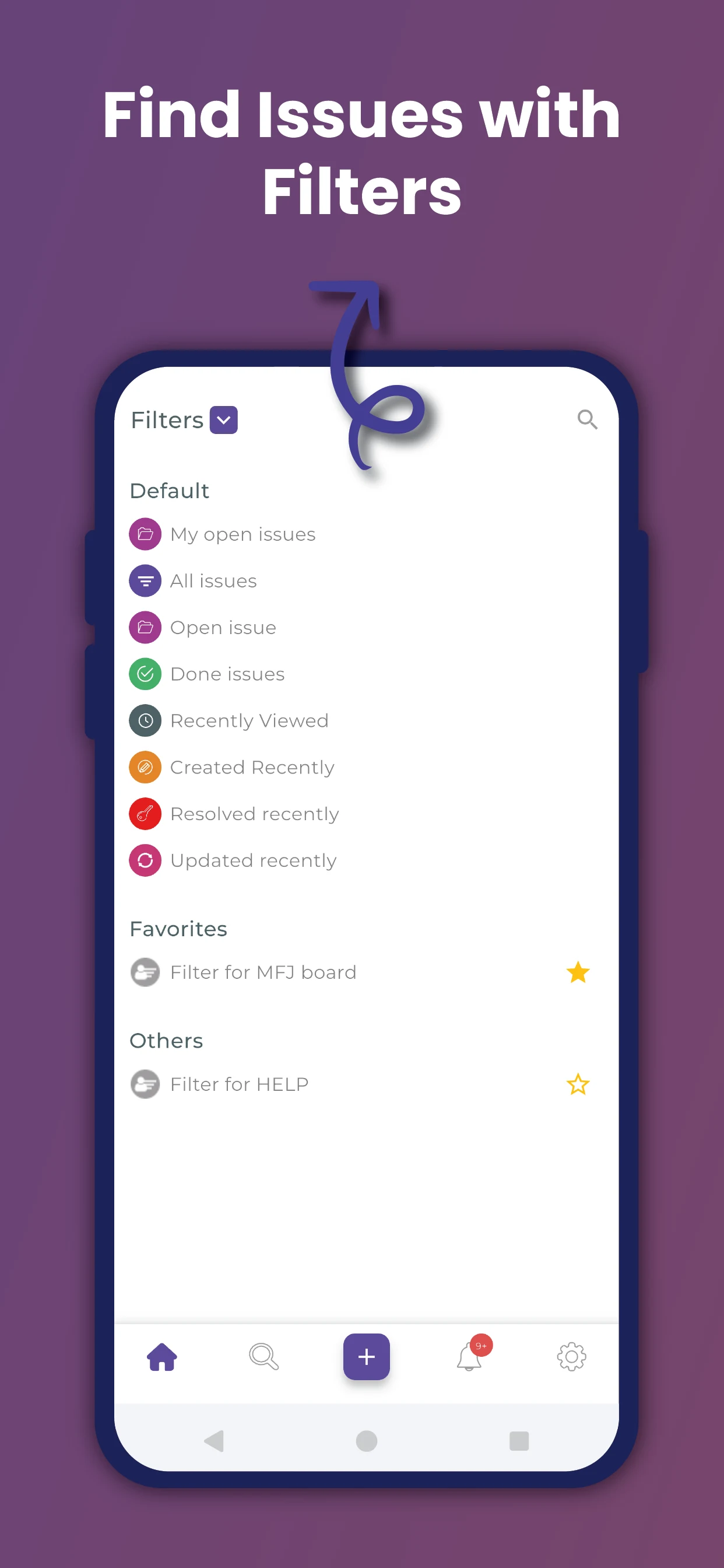 Mobile for Jira screenshot